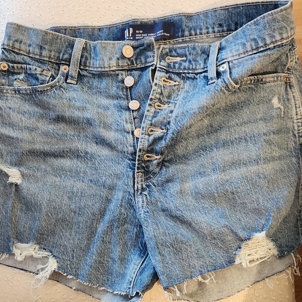 Ladies High Rise Cheeky Shorts